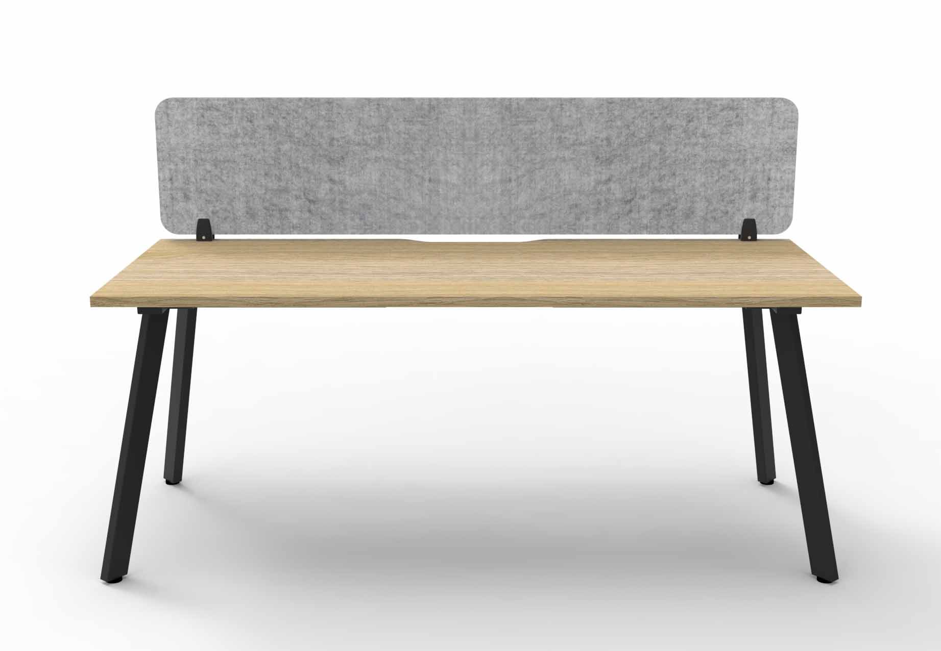 Eternity 1 Person Single Sided Workstation - with Eco Screen